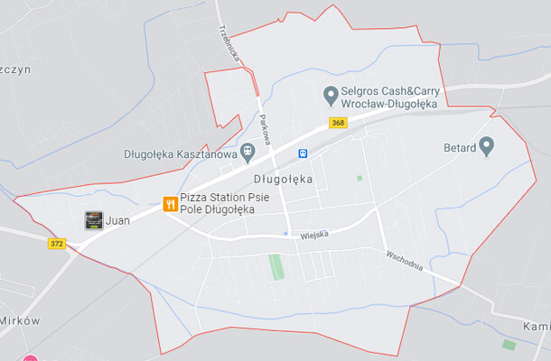 zdjęcie mapy Długołęki